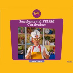 Tino the Chef STEAM Training: Audiovisuals & Teacher Activity Guide